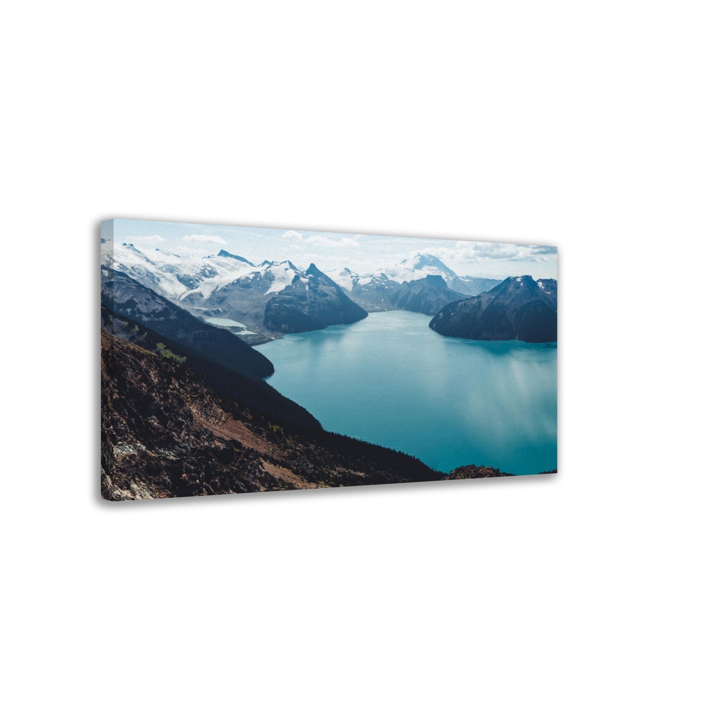 Panorama Ridge View with Garibaldi Lake - Whistler Canvas Print - British Columbia, Canada