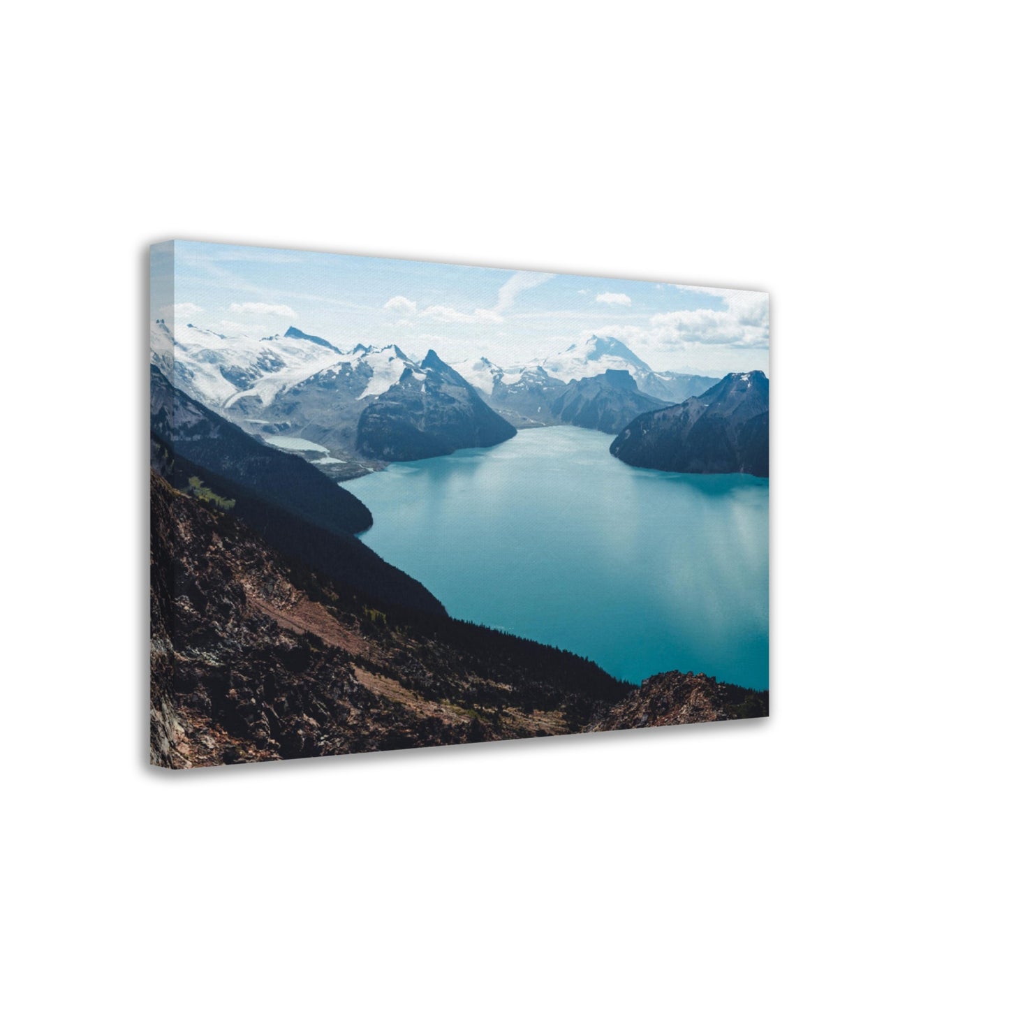 Panorama Ridge View with Garibaldi Lake - Whistler Canvas Print - British Columbia, Canada