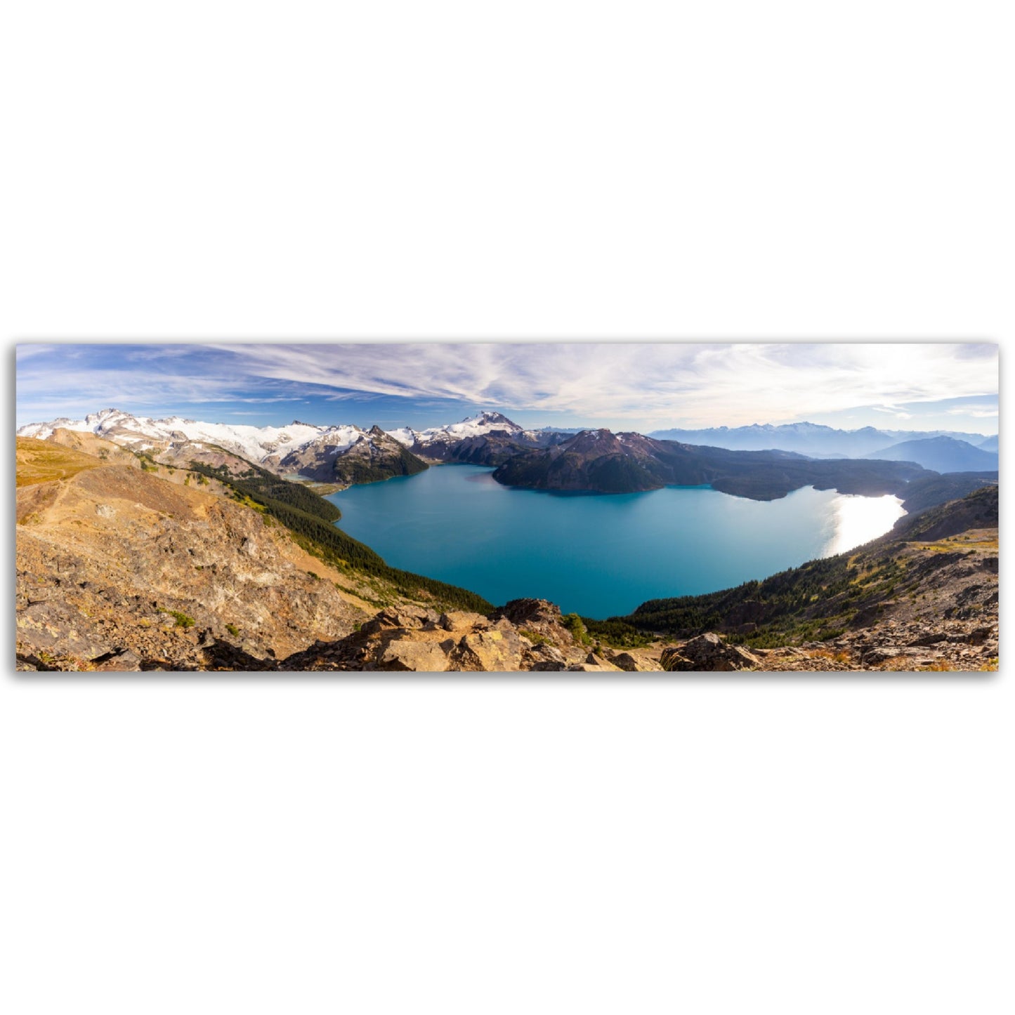 Garibaldi Lake from Panorama Ridge - Aluminum Print - Whistler, British Columbia, Canada