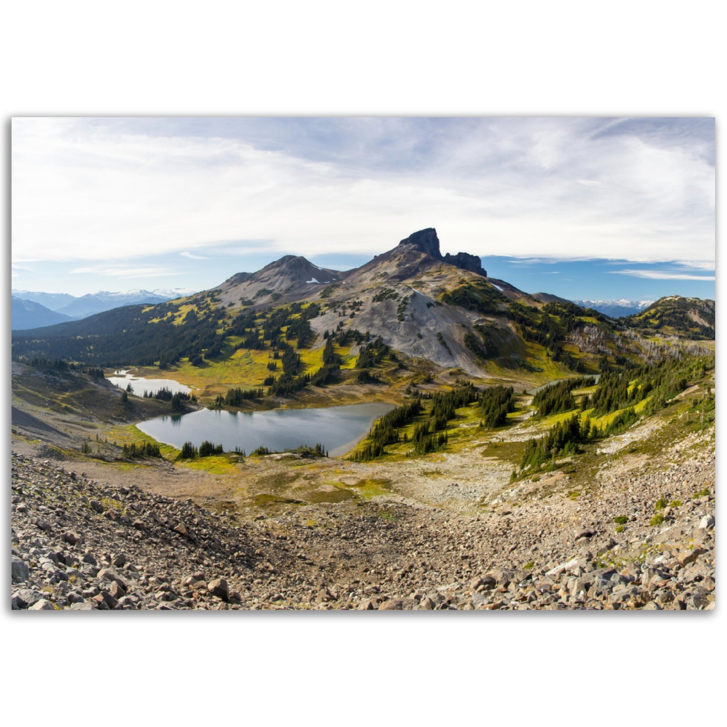 Black Tusk Mountain - Aluminum Print, Garibaldi Provincial Park, British Columbia, Canada